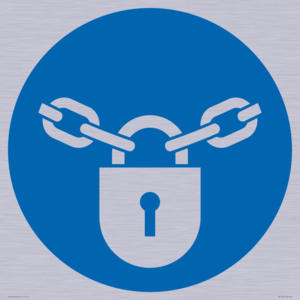 Mandatory: Keep locked